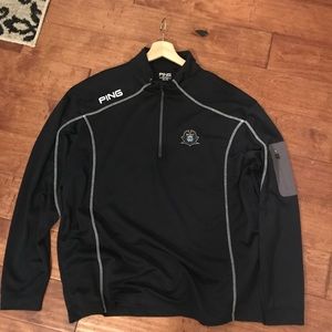 Men’s Ping ETSU half zip pullover